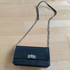 Zara Basic Black Purse - Like New!